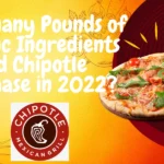 how many pounds of organic ingredients did chipotle purchase in 2022
